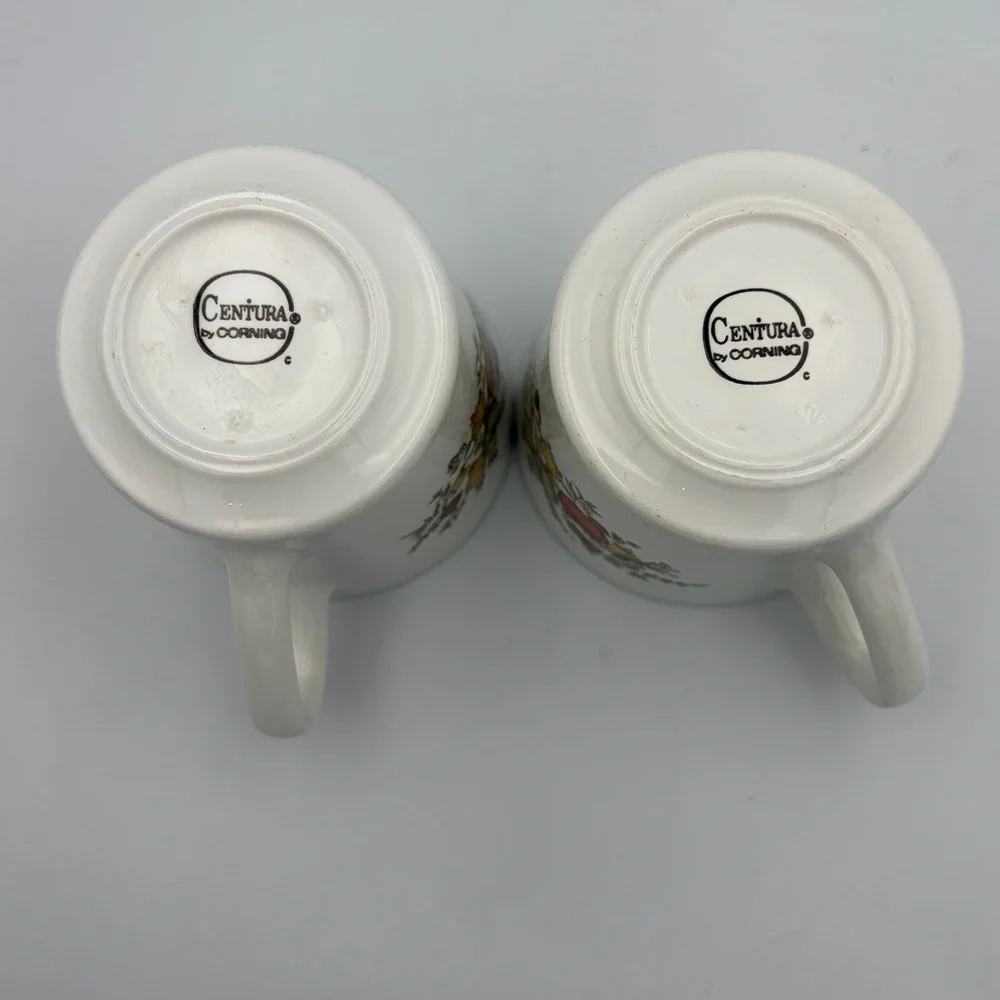 Vintage Corning Spice of Life Coffee Cups Set of 2 Boho Retro Cottagecore Granny - Picture 7 of 9